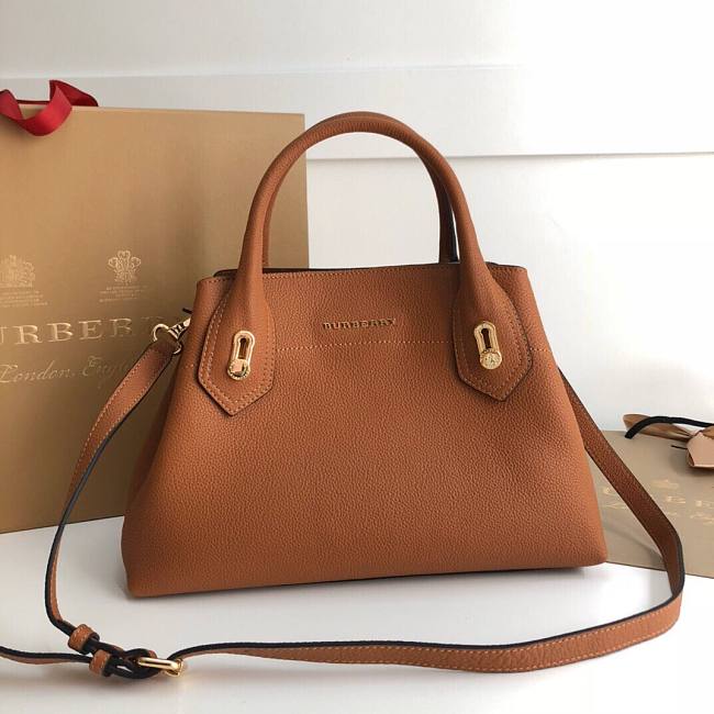 Buberry Milton B brown tote bag - 1