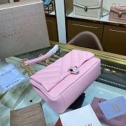 Bvlgari Serpenti Cabochon Leather Shoulder Bag Pink - 2