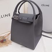 Celine Small Bag Tote Gray 183313 - 4