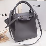 Celine Small Bag Tote Gray 183313 - 5