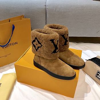 Louis Vuitton brown boots