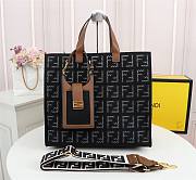 Fendi FF monogram totebag in black F0608 - 1