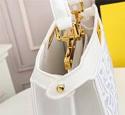 Fendi Peekaboo Iseeyou white tote bag - 6