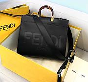 Fendi Sunshine Medium Black Tote Bag - 1