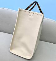Fendi Sunshine Medium White Tote Bag - 6