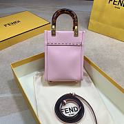 Fendi mini tote bag in pink - 3