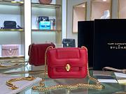 BVLgari Serpenti Forever small red bag - 5