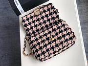 Chanel 19 Tweed Flap Bag Nude Pink 26cm - 2