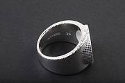 gucci silver men ring - 3