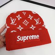 Louis Vuitton hat red/ black - 2