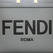 Fendi sunshine tote bag gray 41cm - 6