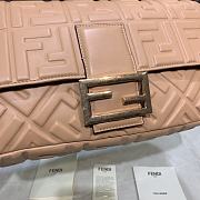 Fendi Baguette beige leather bag 32cm - 3