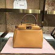 Fendi Peekaboo Pocket Yellow Bag - 2