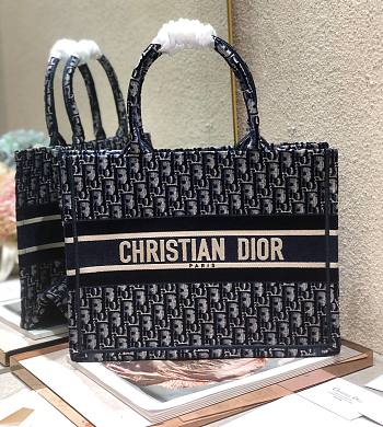 Dior book tote black line bag 36cm