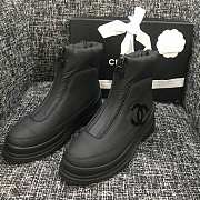 Chanel boots black / white  - 2