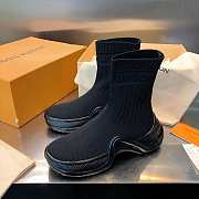 Louis Vuitton black boots 02 - 1