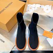 Louis Vuitton orange boots  - 5