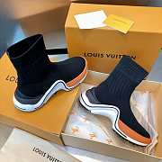 Louis Vuitton orange boots  - 3