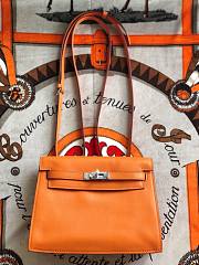 Hermes Kelly Danse Orange 22cm - 6