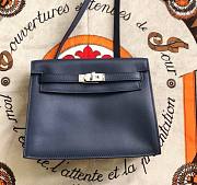 Hermes Kelly Danse Blue 22cm - 1