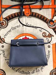 Hermes Kelly Danse Blue 22cm - 3