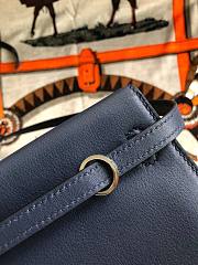 Hermes Kelly Danse Blue 22cm - 2