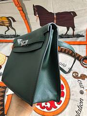 Hermes Kelly Danse Green 22cm - 5