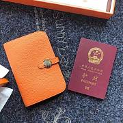 Hermes Dogon passport orange - 2