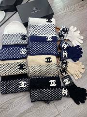 Chanel set hat and scarf  - 1