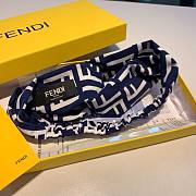 Fendi headband brown / blue - 4