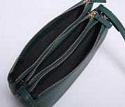Celine trio shoulder green bag - 2