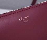 Celine trio shoulder red bag - 4