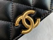 Chanel Quilted Lambskin Phone Holder with Chain - 2