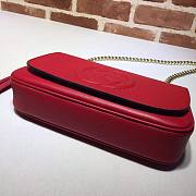 Gucci Interlocking GG Red Leather - 5