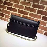 Gucci Interlocking GG Black Leather - 5