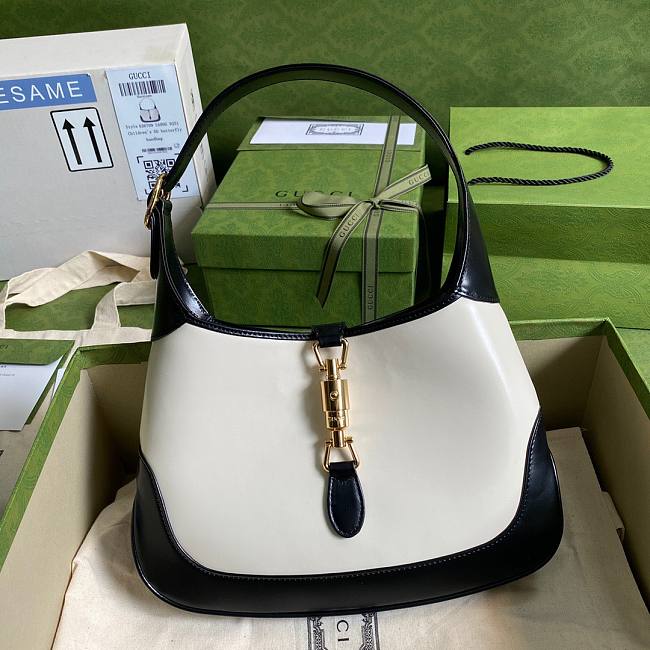 Gucci Jackie 1961 Small Hobo White Bag - 1