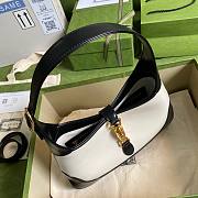 Gucci Jackie 1961 Small Hobo White Bag - 3