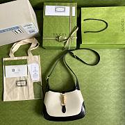 Gucci Jackie 1961 Small Hobo White Bag - 6