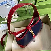 Gucci Jackie 1961 Small Hobo Blue Bag - 4