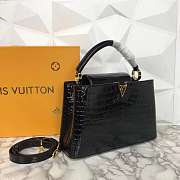 Louis Vuitton Crocodile Capucines PM - 3