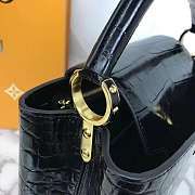 Louis Vuitton Crocodile Capucines PM - 5