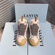 LANVIN Curb zigzag-laces sneakers - 6