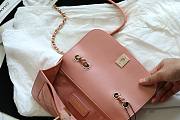 Chanel Fu vintage pink flap bag - 2