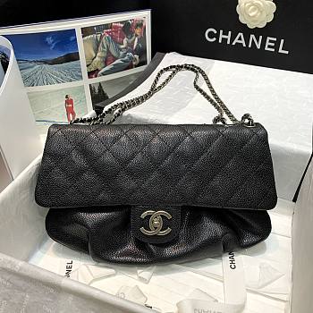 Chanel vintage black flap bag