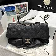 Chanel vintage black flap bag - 3