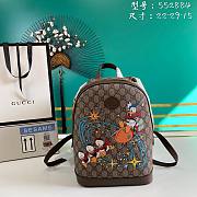 Gucci GG Supreme Donald Duck Backpack  - 1