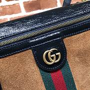 Gucci Ophidia Suede Saddle Bag 523658 - 4