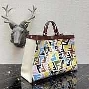 Fendi peekaboo X-Tote FF Multicolor Bag - 5