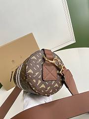 Burberry Monogram Stripe Barrel Shoulder Bag - 3