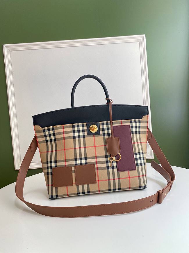 Burberry Society vintage tote bag  - 1